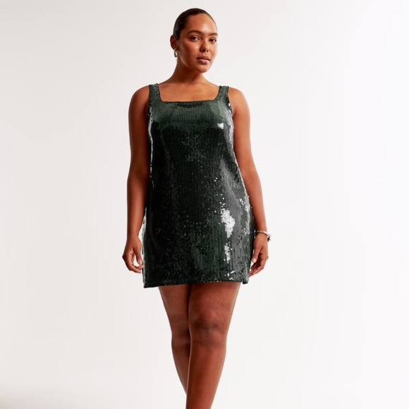 Abercrombie & Fitch Dresses & Skirts - Women’s Squareneck Sequin Mini Dress